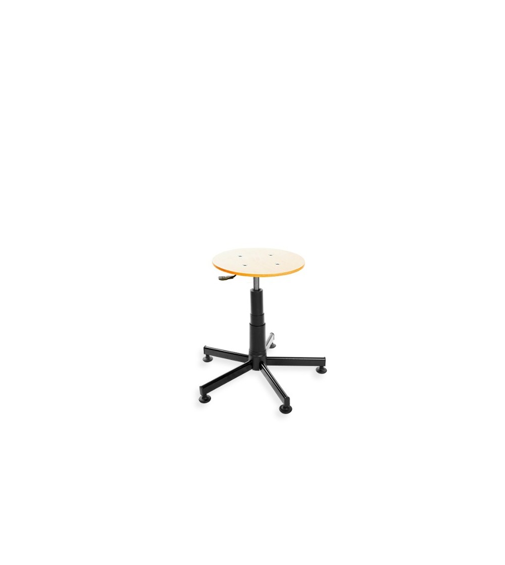 Taboret, stołek, hoker BlackTab 02 ze sklejki lakierowanej, stopki